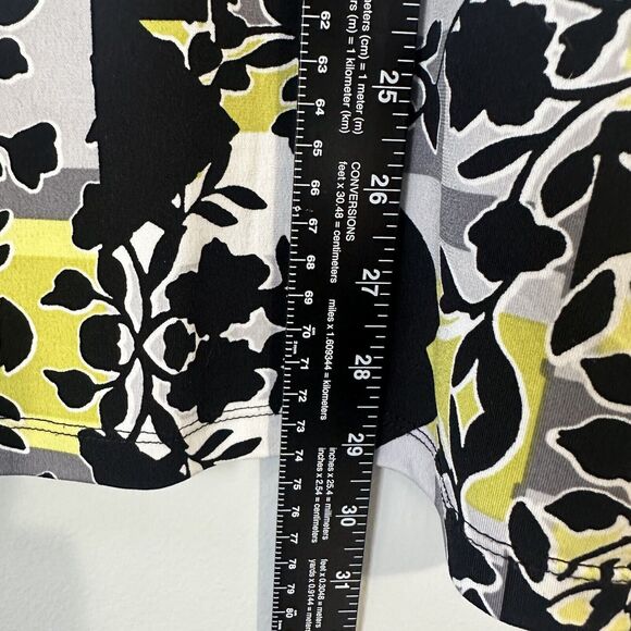 JM Collection Women’s Size L Multicolor Studded 3/4 Sleeves Blue Green - Picture 9 of 13